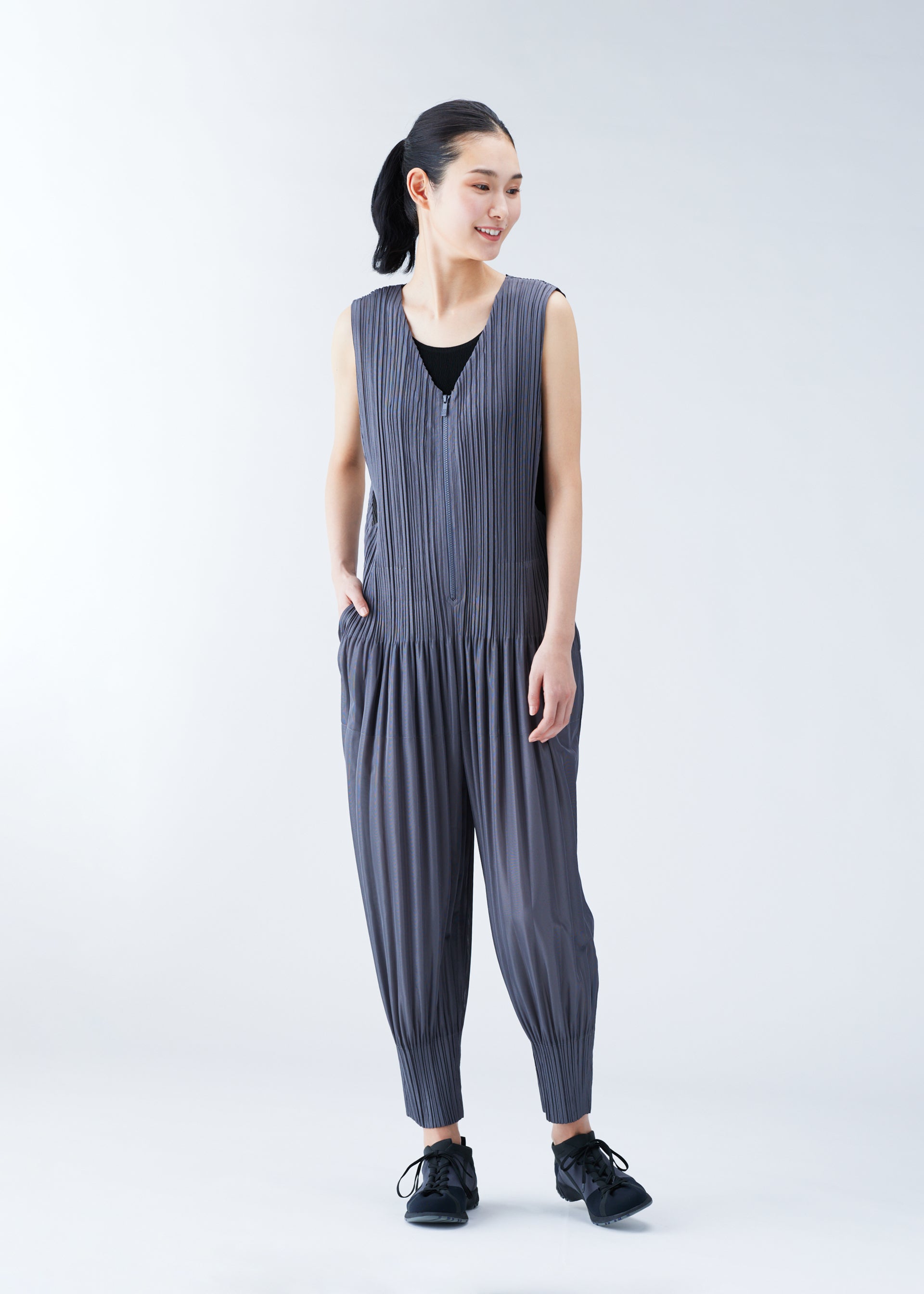 FLUFFY BASICS Jumpsuit Grey