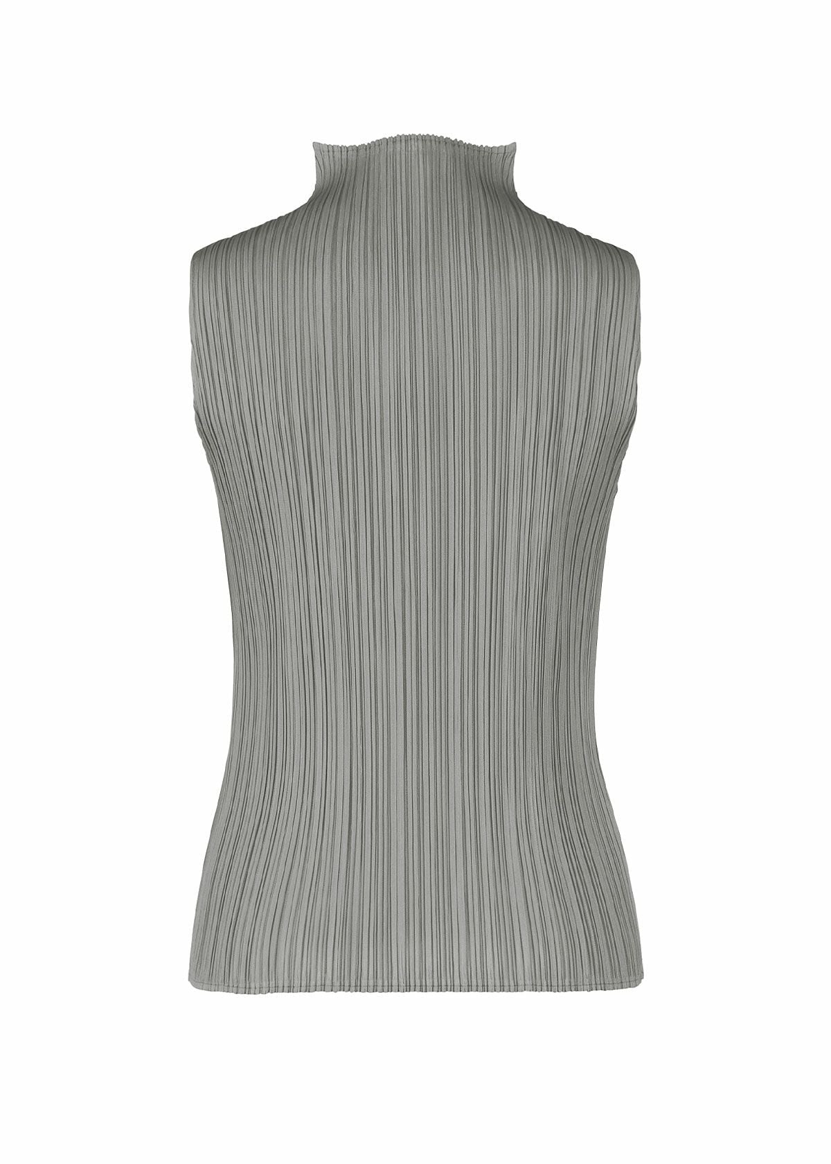 BASICS High-neck Vest Top Light Grey – The official ISSEY