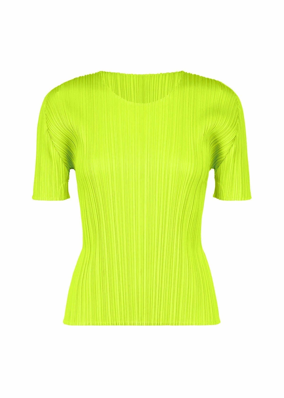 NEW COLORFUL BASICS 3 Top Yellow Green