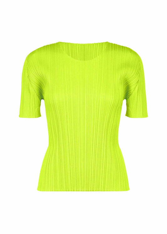NEW COLORFUL BASICS 3 Top Yellow Green