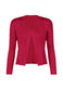 NEW COLORFUL BASICS 4 Cardigan Carmine