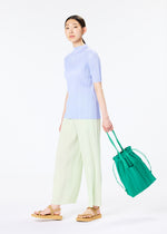 PLEATS TOTE BAG Bag Green