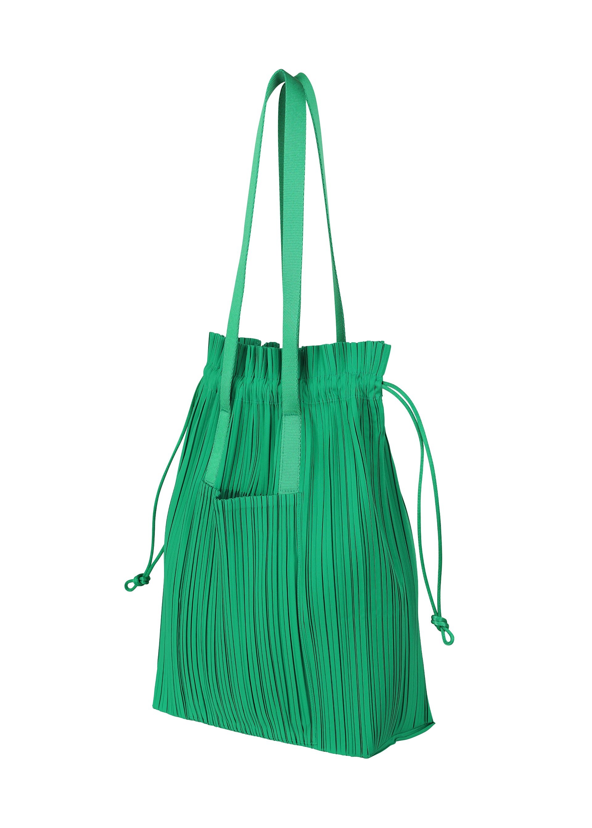 PLEATS TOTE BAG Bag Green