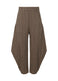 FISHBONE Trousers Brown x Beige