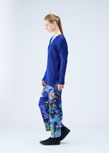 AURORA JUNGLE Trousers Blue