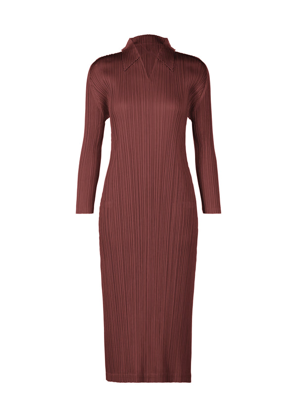 MONTHLY COLORS : OCTOBER Dress Brown