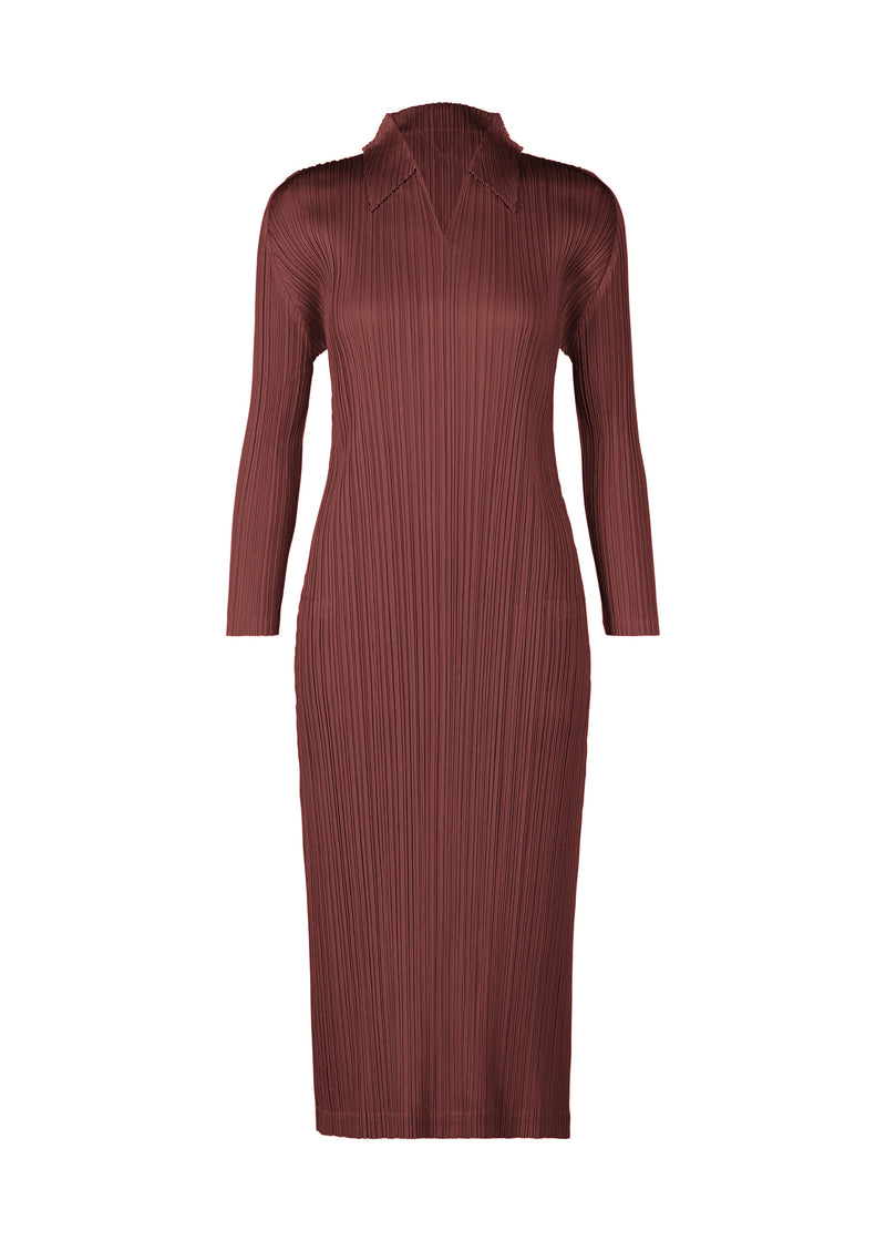 MONTHLY COLORS : OCTOBER Dress Brown