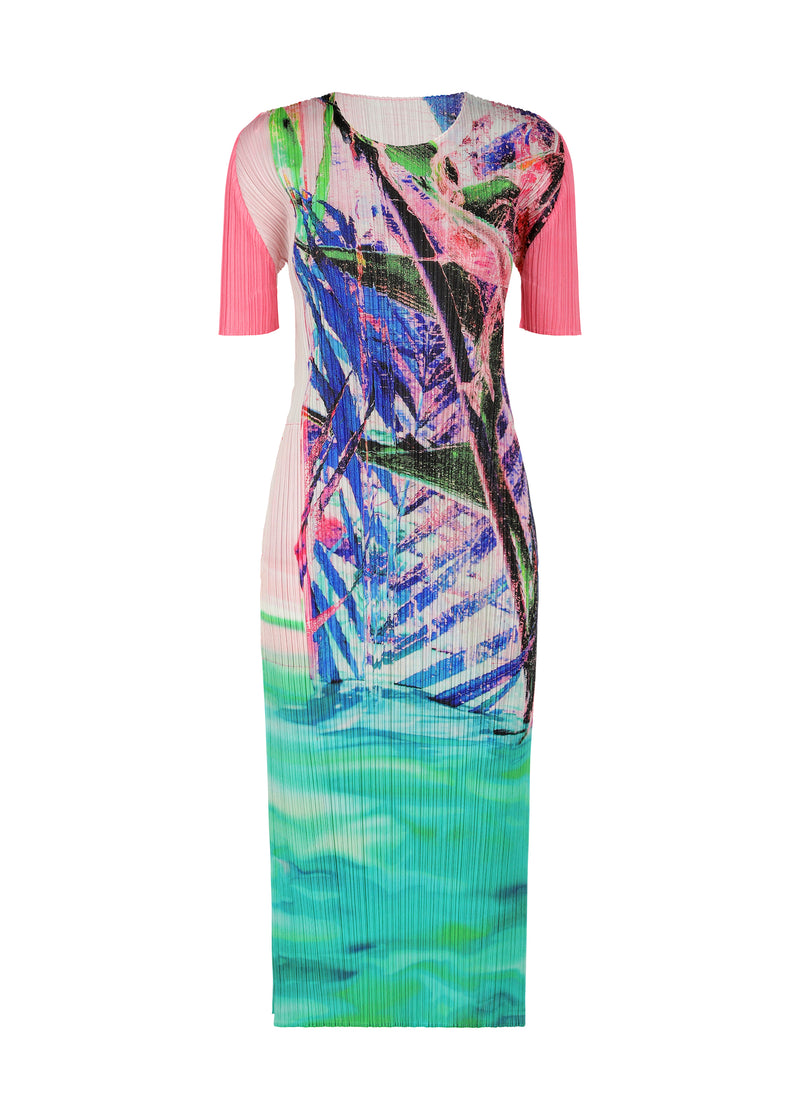 TROPICAL WINTER Dress Pink