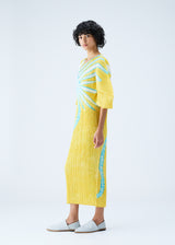 ICE DESERT Dress Yellow