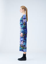 AURORA JUNGLE Dress Blue