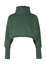 ICY KNIT Top Dark Green