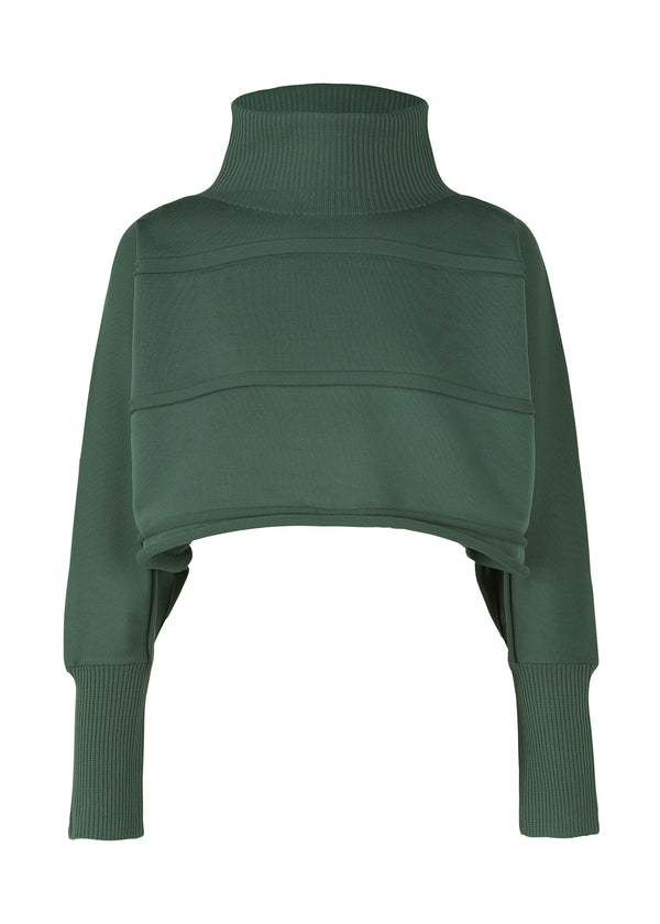 ICY KNIT Top Dark Green