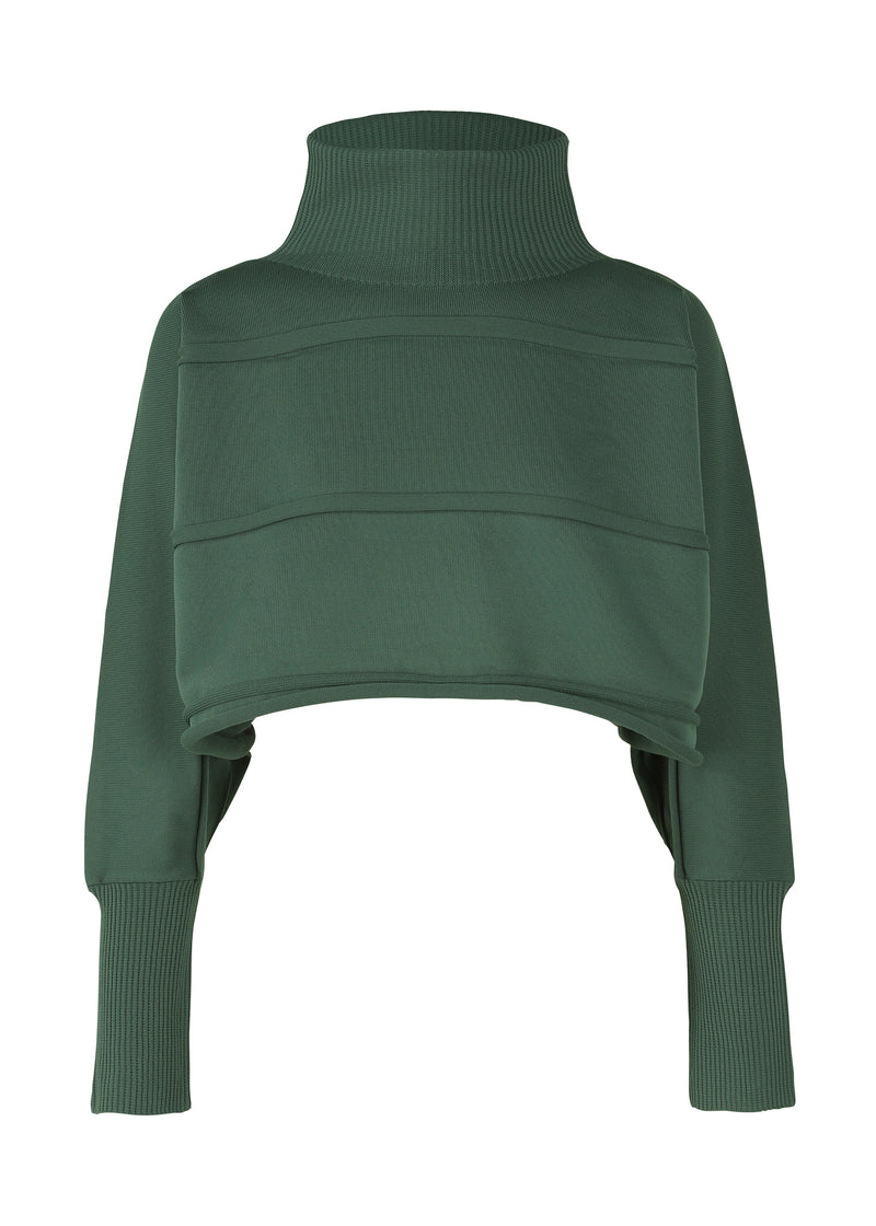 ICY KNIT Top Dark Green