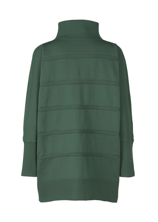 ICY KNIT Top Dark Green