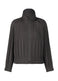 PADDED PLEATS COAT Jacket Black