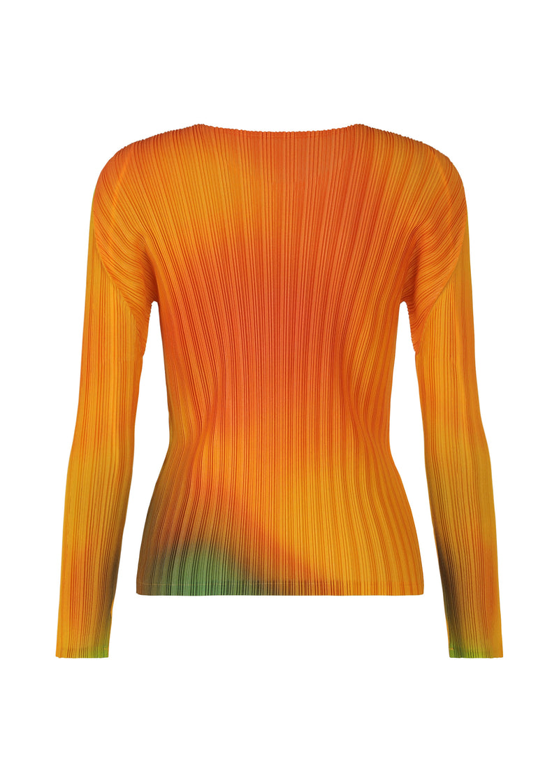 MELTY RIB Top Orange