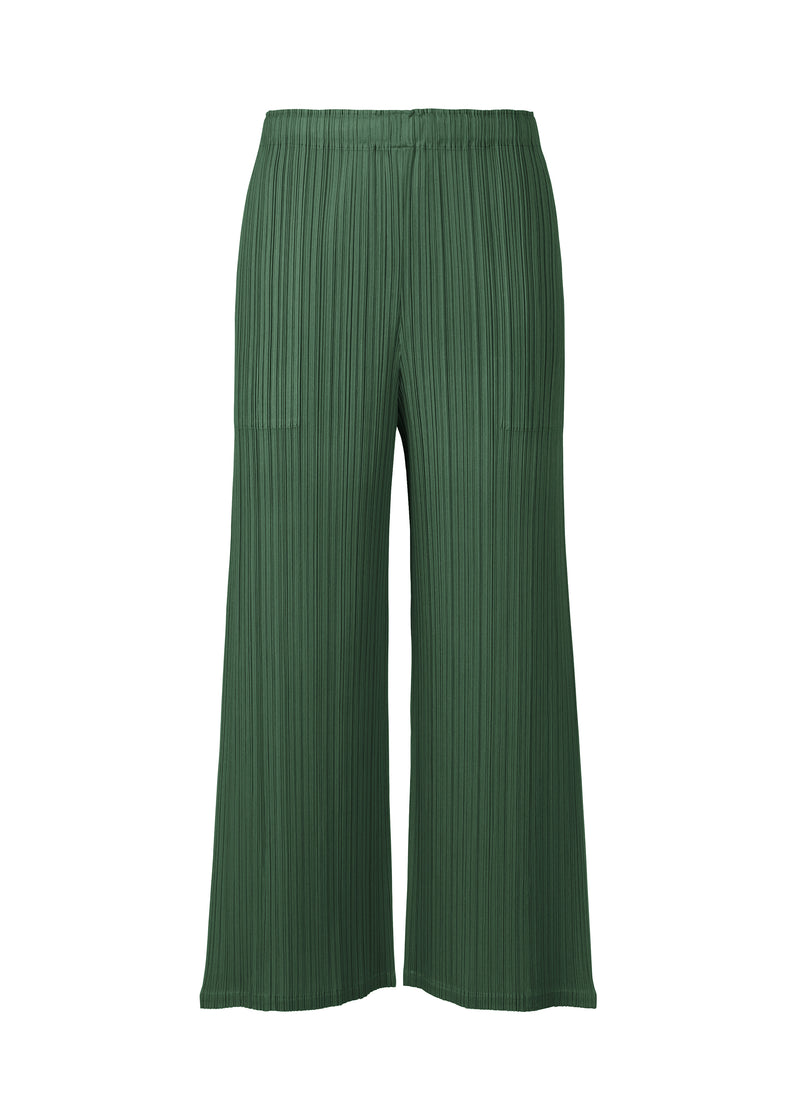 MONTHLY COLORS : MARCH Trousers Dark Green