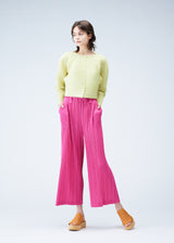 RAMIE PLEATS Trousers Deep Pink