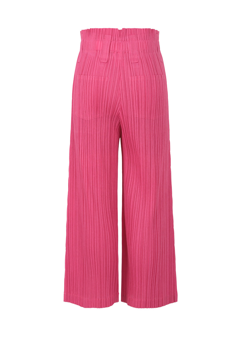 RAMIE PLEATS Trousers Deep Pink