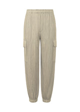 COTTON DENIM Trousers White Denim