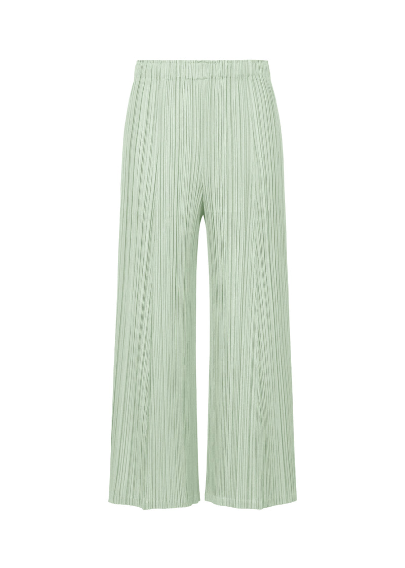 MELLOW PLEATS Trousers Pale Green