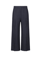 MELLOW PLEATS Trousers Dark Navy