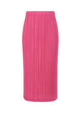 RAMIE PLEATS Skirt Deep Pink