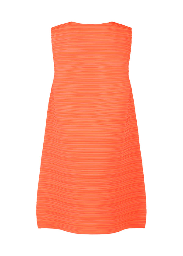 SHEER BOUNCE Dress Neon Orange