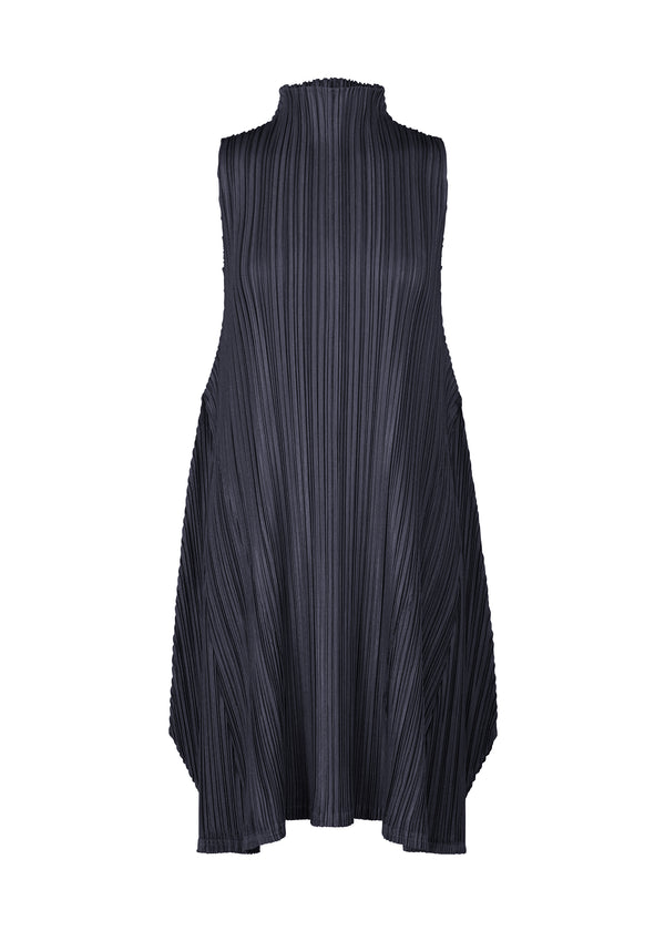 MELLOW PLEATS Dress Dark Navy