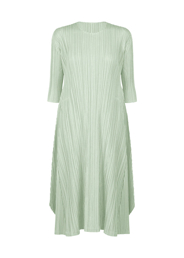 MELLOW PLEATS Dress Pale Green