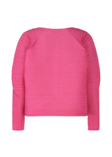 RAMIE PLEATS Top Deep Pink