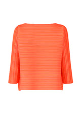 SHEER BOUNCE Top Neon Orange