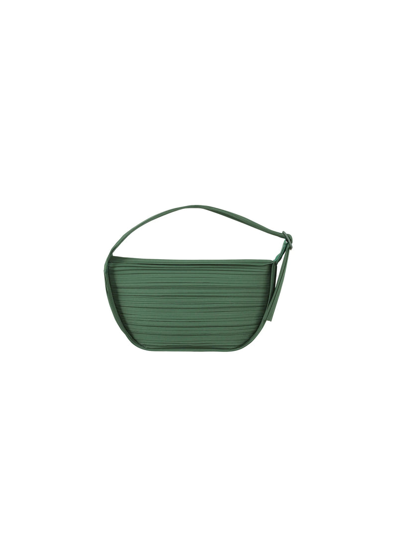 PLEATS HALF MOON BAG Bag Green