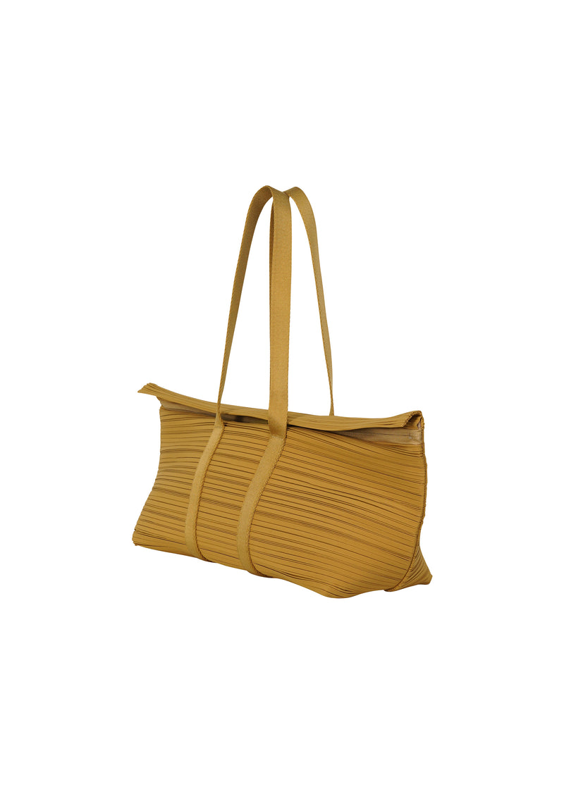 PLEATS BOSTON BAG Bag Ochre