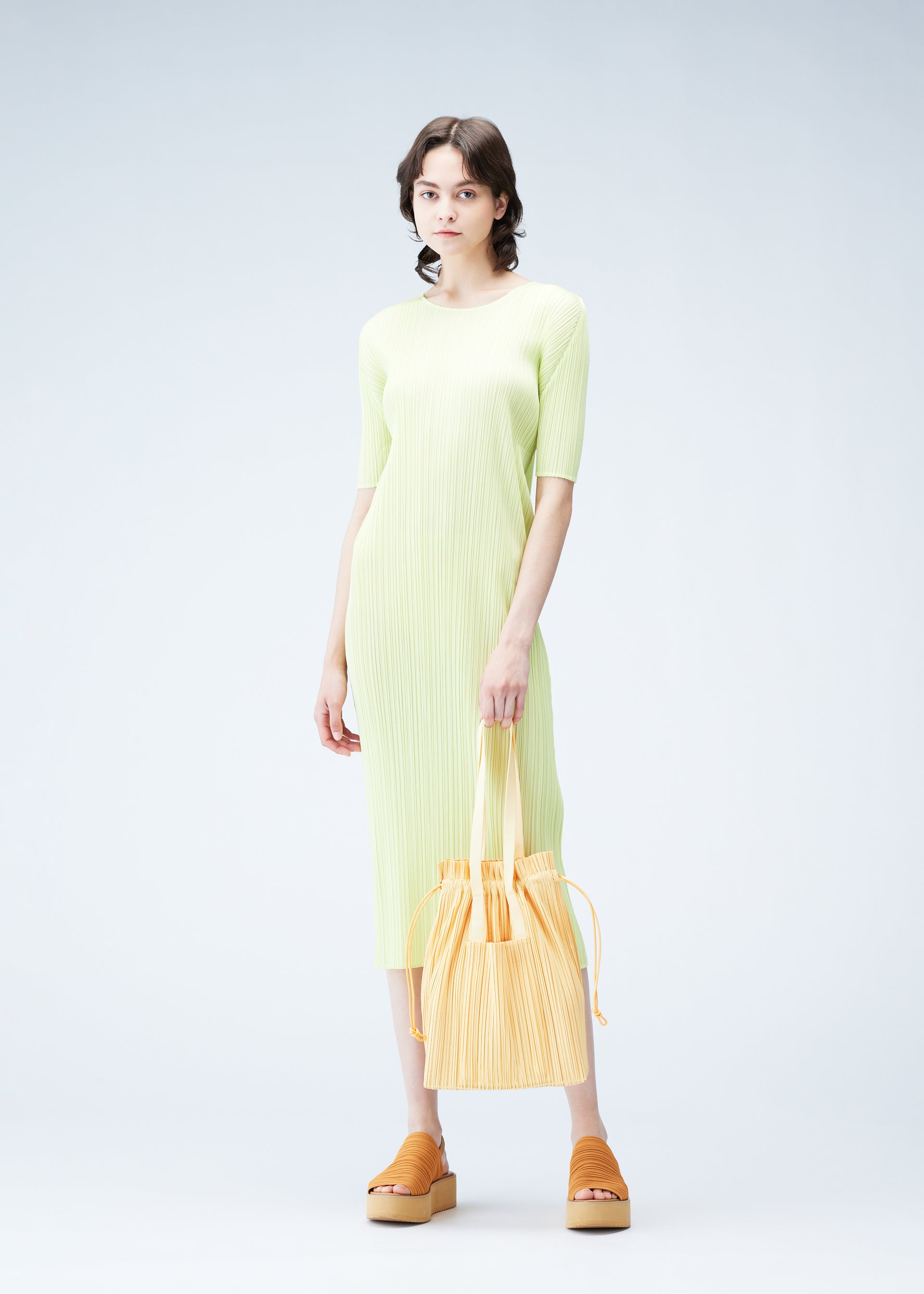 PLEATS TOTE BAG Bag Navy
