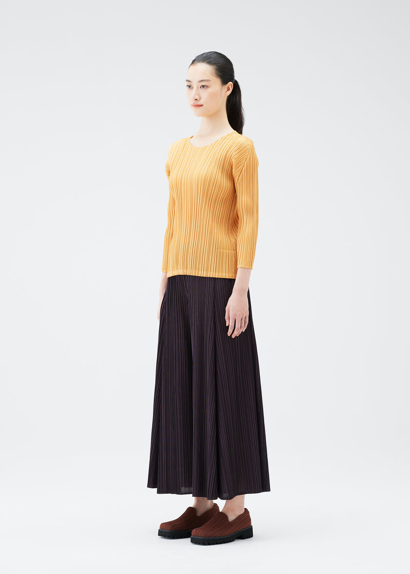 MELLOW PLEATS Trousers Pale Orange