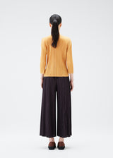 MELLOW PLEATS Trousers Pale Orange