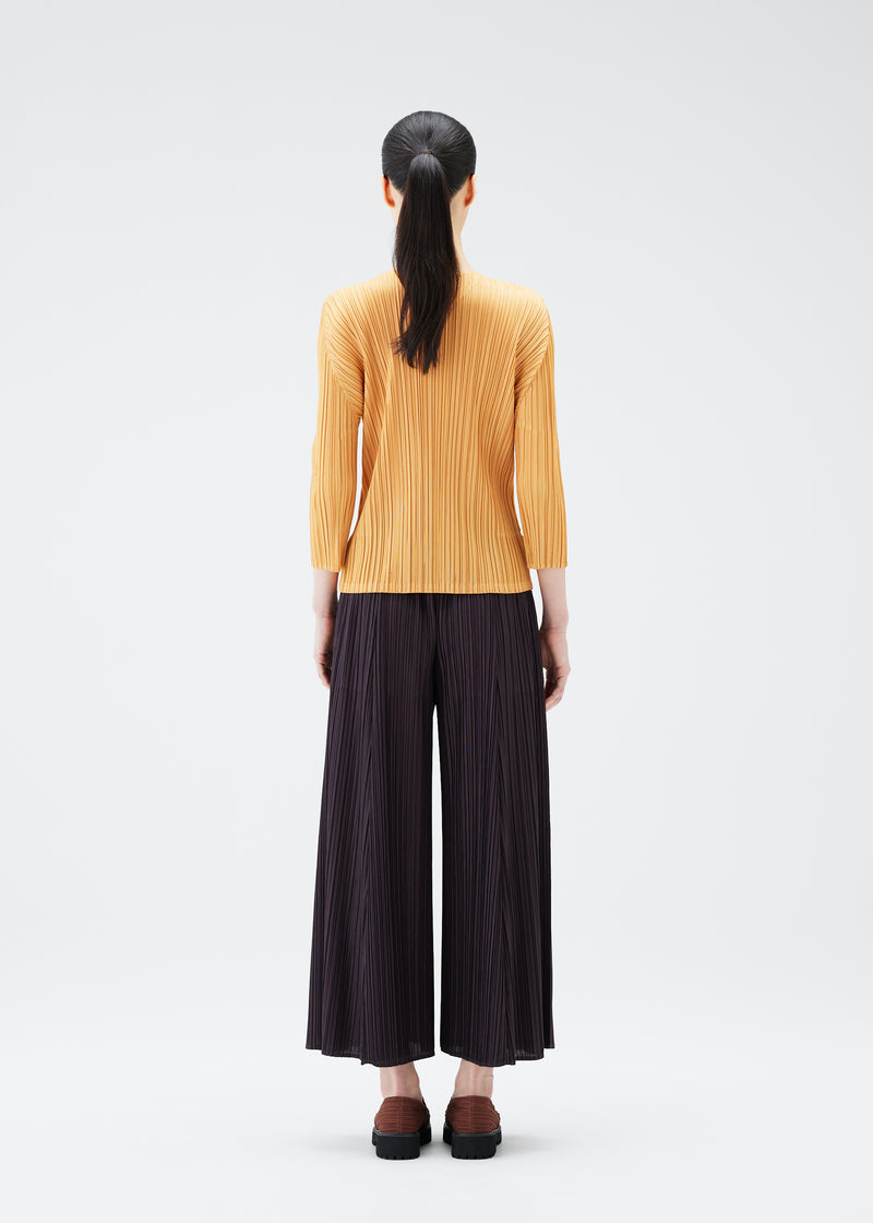 MELLOW PLEATS Trousers Pale Orange