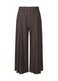 MELLOW PLEATS Trousers Dark Brown