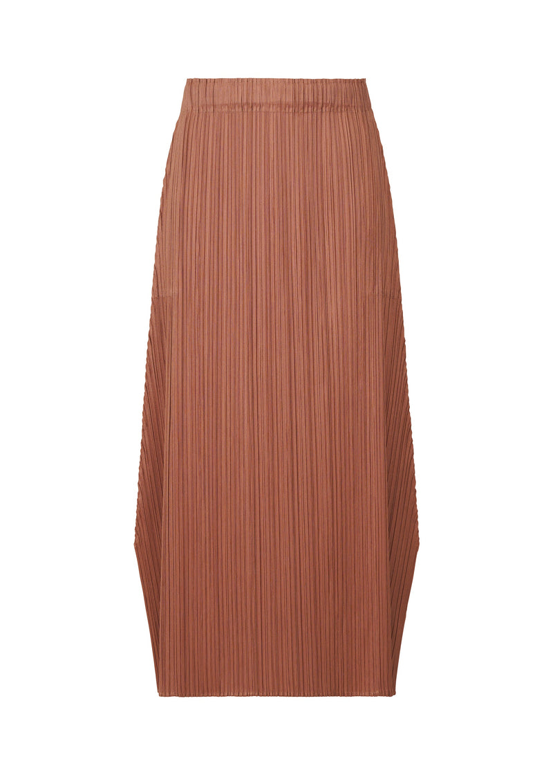 A product shot of the PLEATS PLEASE ISSEY MIYAKE MONTHLY COLORS DECEMBER skirt in .