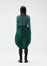 A model wears the PLEATS PLEASE ISSEY MIYAKE UFO skirt.