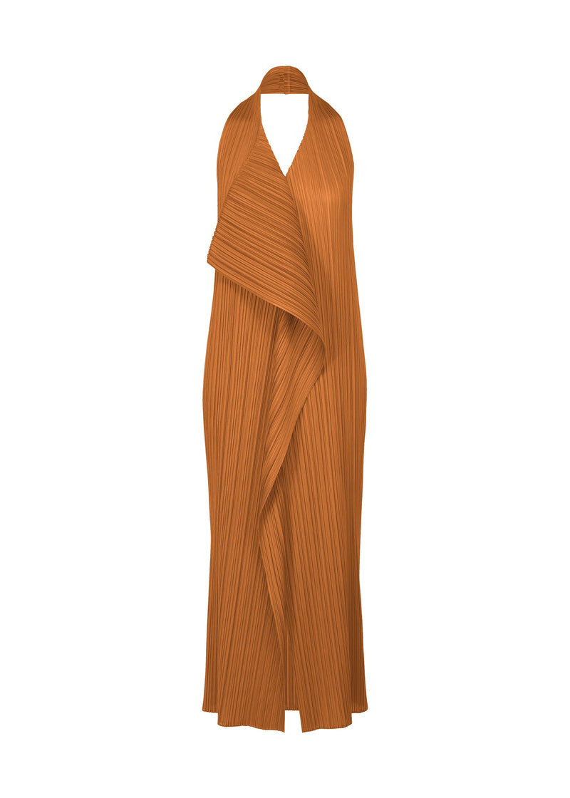 A product shot of the PLEATS PLEASE ISSEY MIYAKE MONTHLY COLORS NOVEMBER dress in .