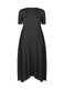 EFFICIENT SQUARE Dress Black