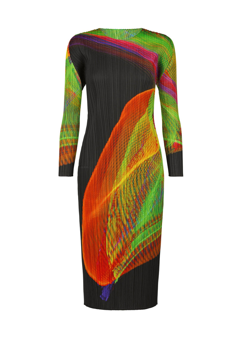 A product shot of the PLEATS PLEASE ISSEY MIYAKE SPECTRUM dress in .