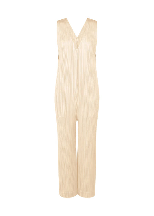 A product shot of the PLEATS PLEASE ISSEY MIYAKE MONTHLY COLORS DECEMBER jumpsuit in .