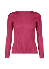 A product shot of the PLEATS PLEASE ISSEY MIYAKE MONTHLY COLORS NOVEMBER top in .