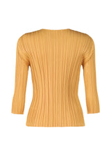 MELLOW PLEATS Top Pale Orange