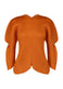 WORMHOLE Top Dark Orange