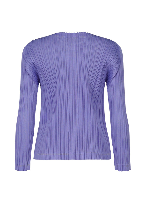 A detail shot of the PLEATS PLEASE ISSEY MIYAKE RAMIE PLEATS top.