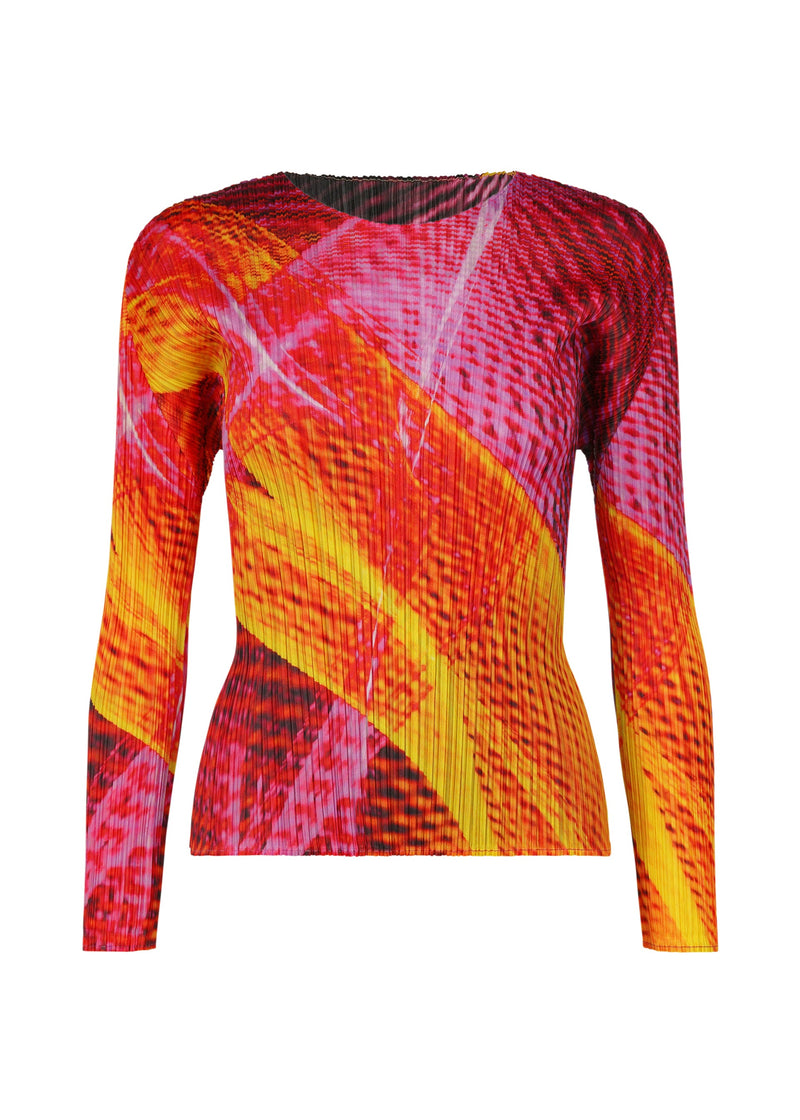 A product shot of the PLEATS PLEASE ISSEY MIYAKE SPECTRUM top in .